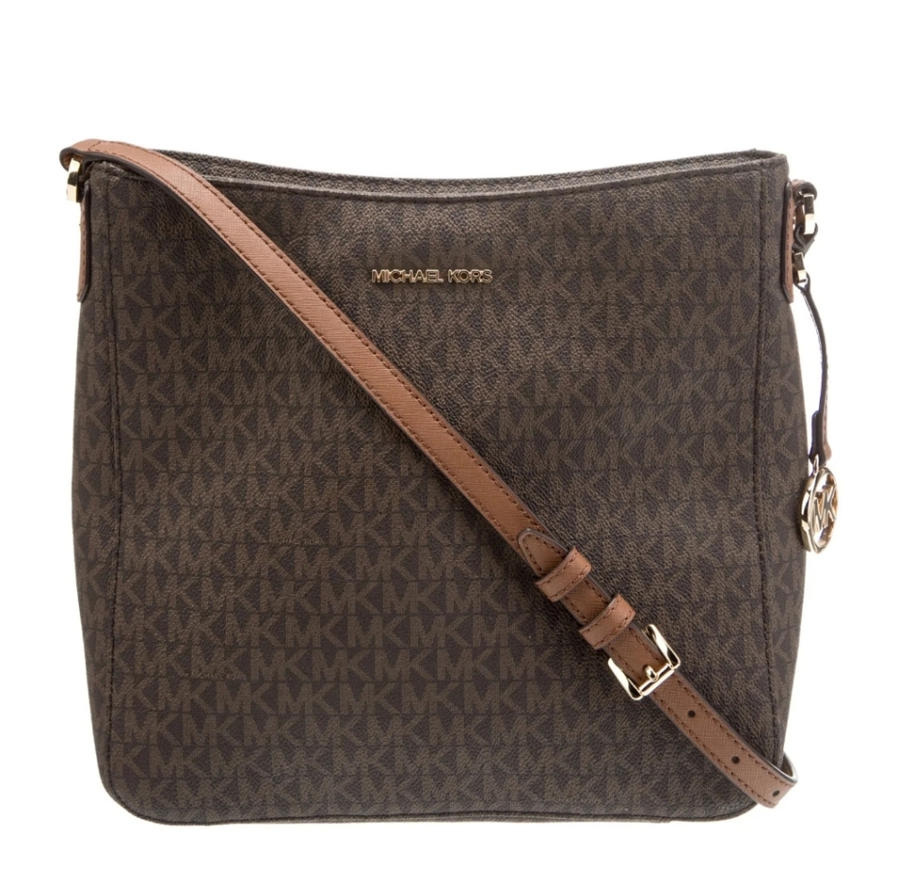 Michael Kors OutletJet Set Travel Large Logo Messenger Bag NWOT